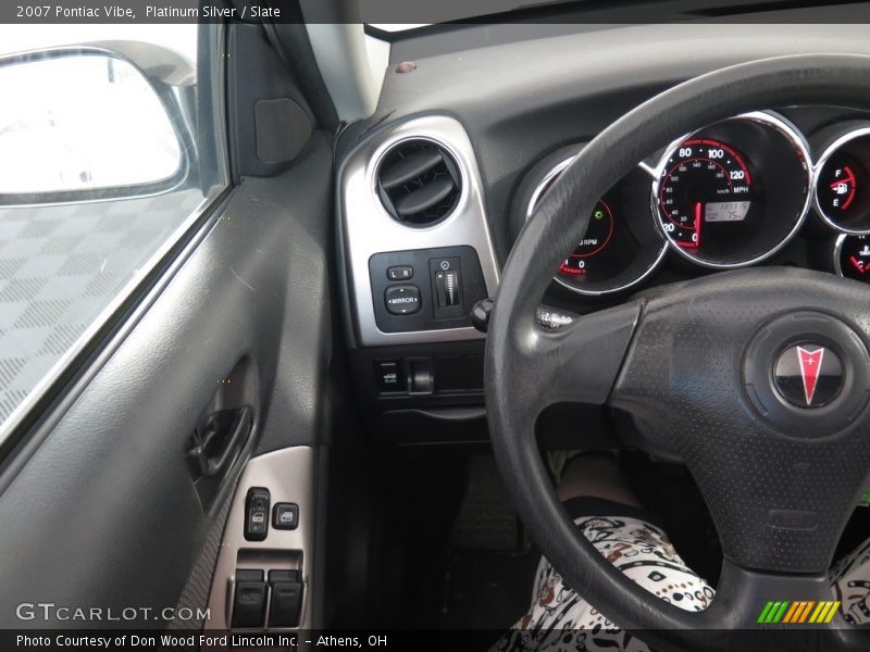 Platinum Silver / Slate 2007 Pontiac Vibe