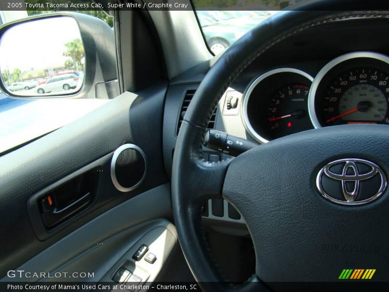 Super White / Graphite Gray 2005 Toyota Tacoma Access Cab