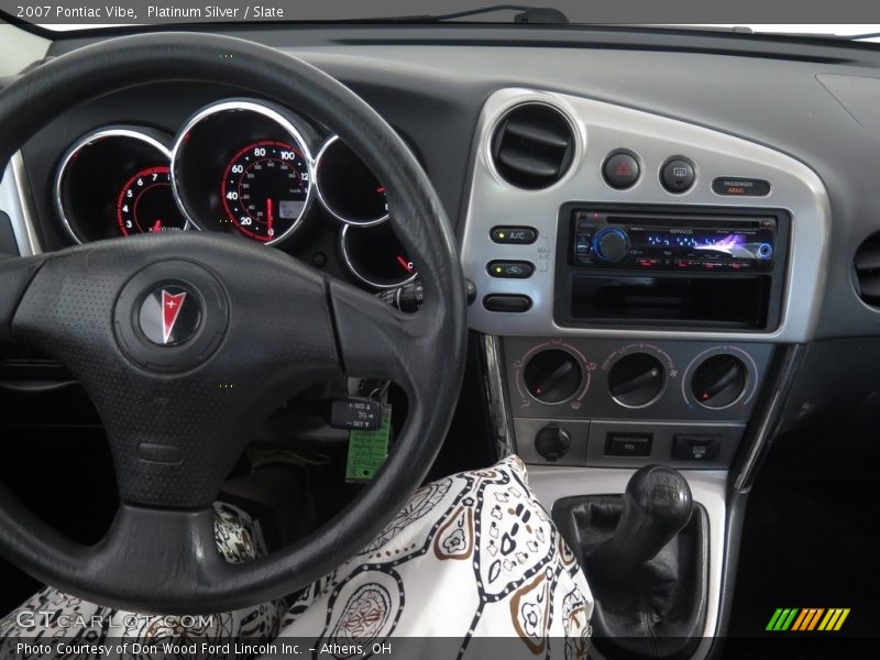 Platinum Silver / Slate 2007 Pontiac Vibe