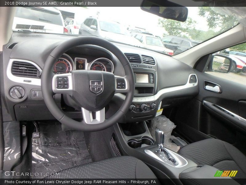 Granite Pearl / Black 2018 Dodge Journey SE AWD
