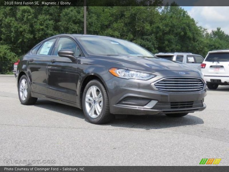 Magnetic / Ebony 2018 Ford Fusion SE