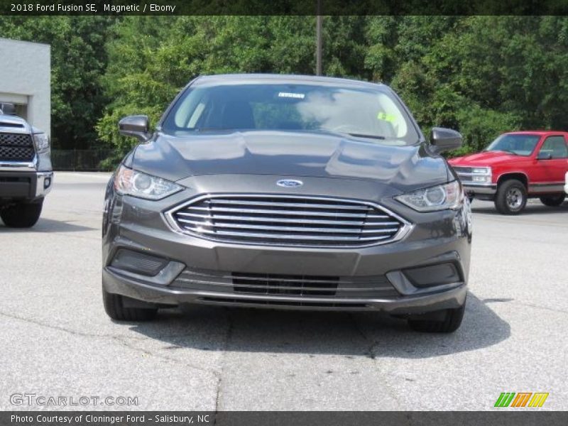 Magnetic / Ebony 2018 Ford Fusion SE