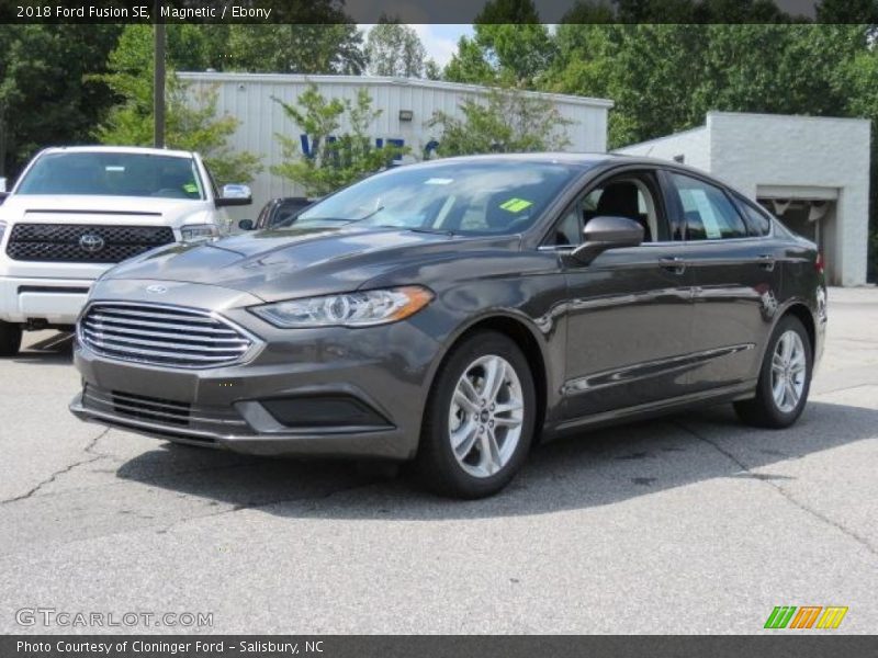 Magnetic / Ebony 2018 Ford Fusion SE