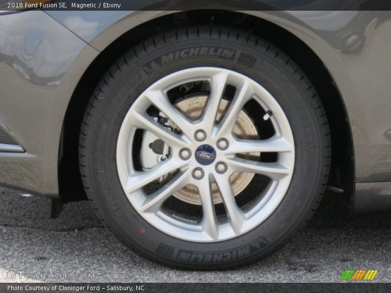 Magnetic / Ebony 2018 Ford Fusion SE