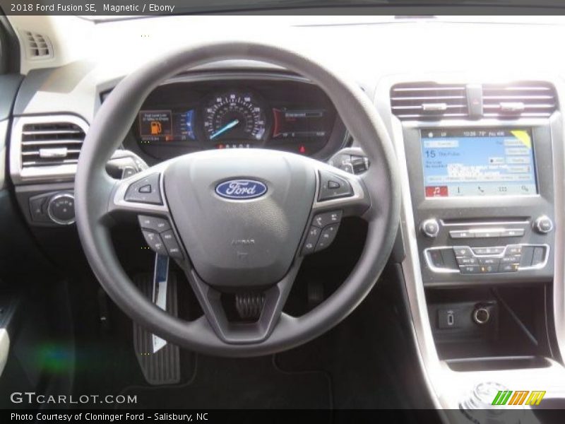 Magnetic / Ebony 2018 Ford Fusion SE