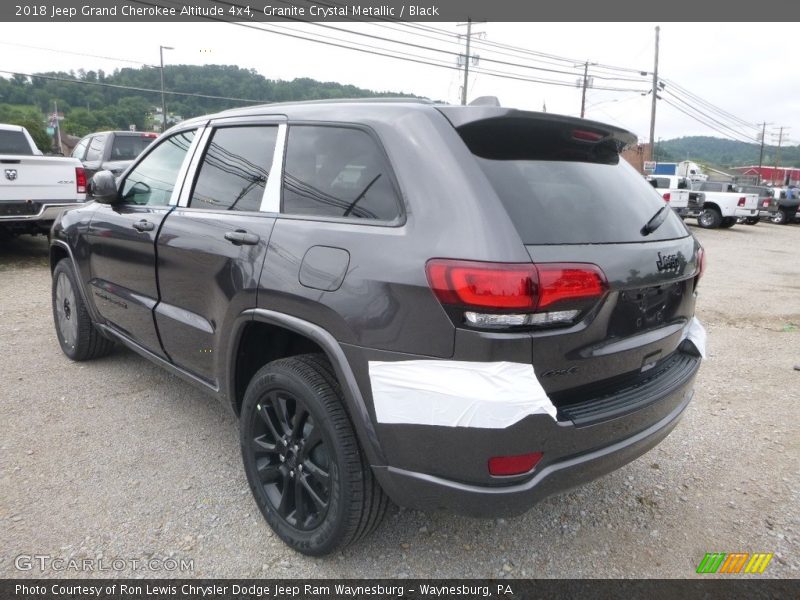 Granite Crystal Metallic / Black 2018 Jeep Grand Cherokee Altitude 4x4