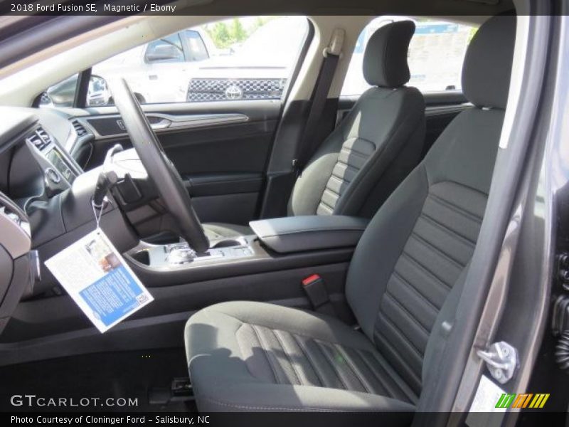 Magnetic / Ebony 2018 Ford Fusion SE