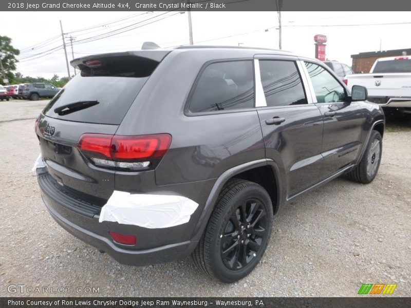 Granite Crystal Metallic / Black 2018 Jeep Grand Cherokee Altitude 4x4