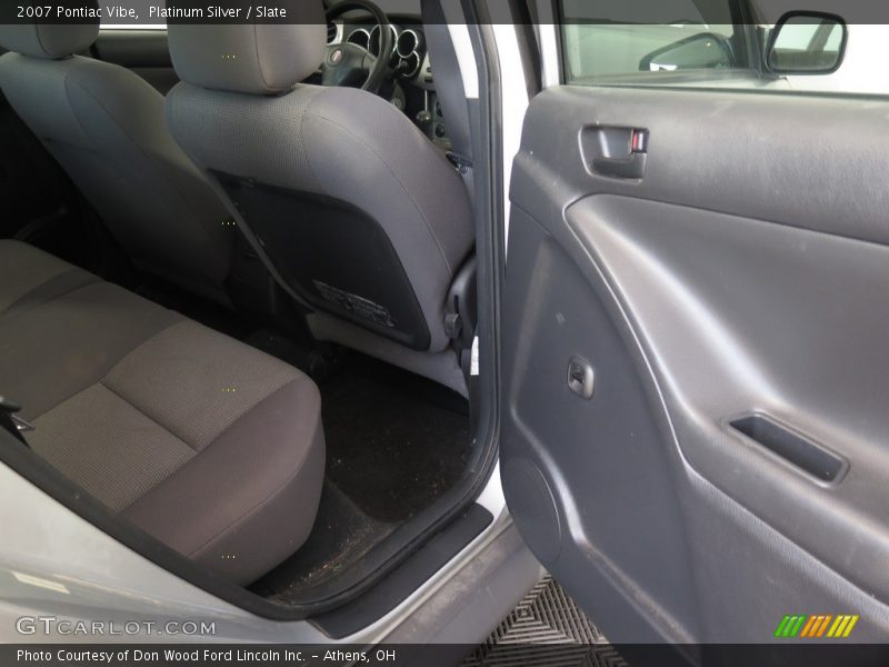 Platinum Silver / Slate 2007 Pontiac Vibe