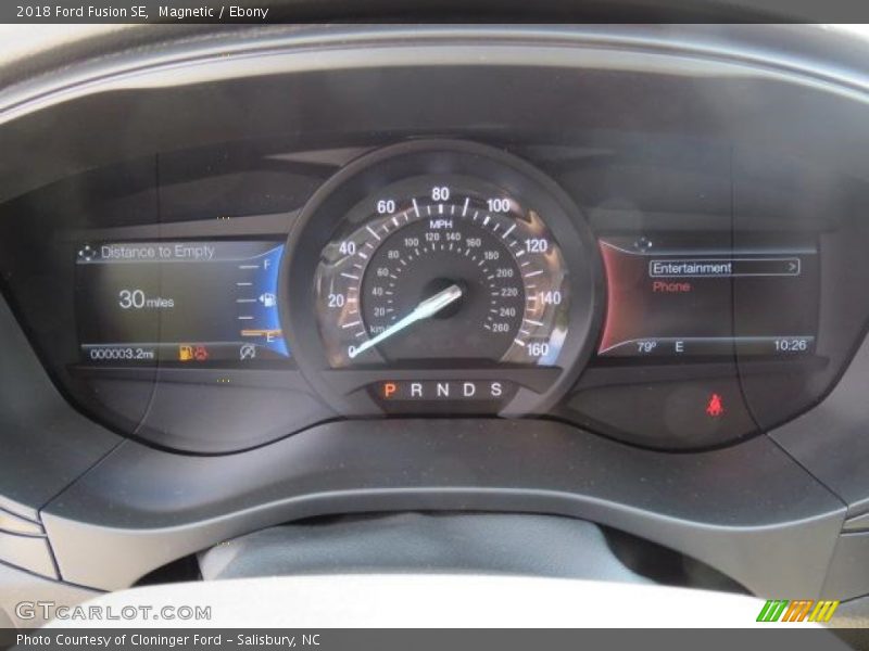 Magnetic / Ebony 2018 Ford Fusion SE