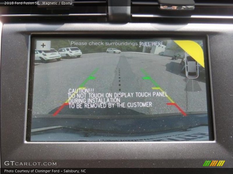 Magnetic / Ebony 2018 Ford Fusion SE