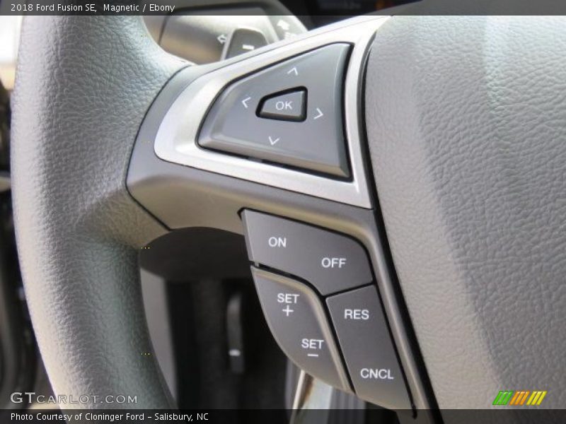 Magnetic / Ebony 2018 Ford Fusion SE