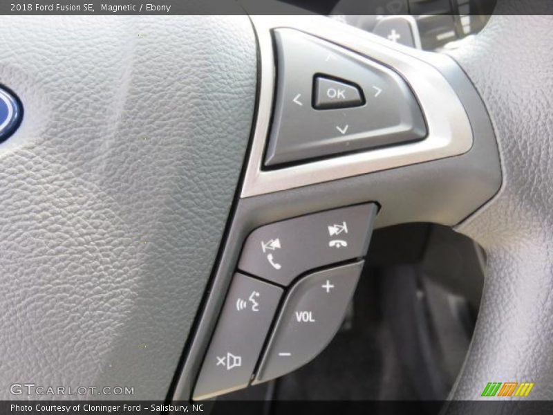 Magnetic / Ebony 2018 Ford Fusion SE