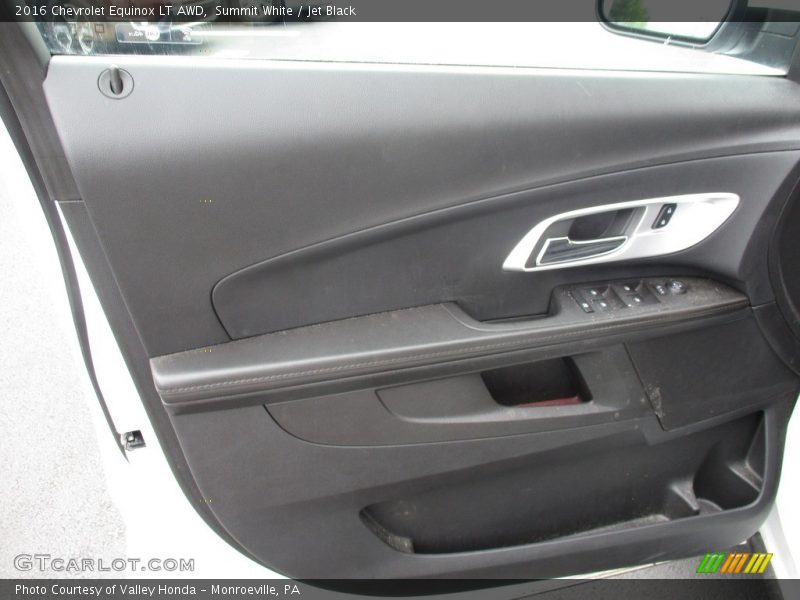Summit White / Jet Black 2016 Chevrolet Equinox LT AWD