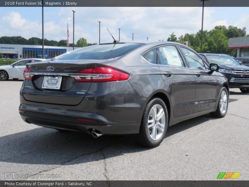 Magnetic / Ebony 2018 Ford Fusion SE
