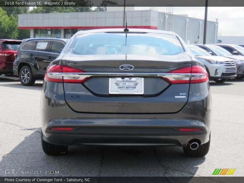 Magnetic / Ebony 2018 Ford Fusion SE