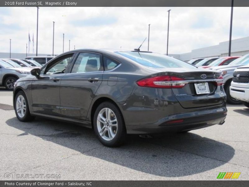 Magnetic / Ebony 2018 Ford Fusion SE