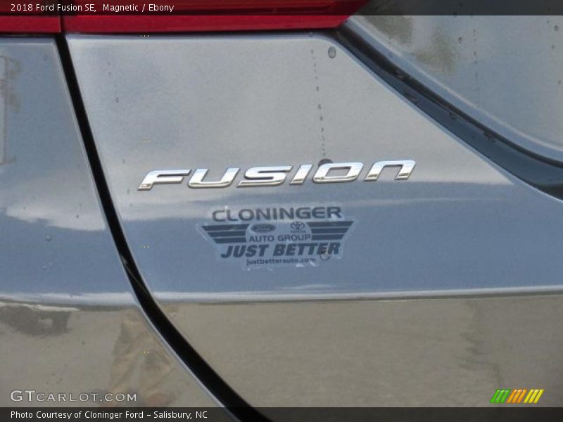 Magnetic / Ebony 2018 Ford Fusion SE