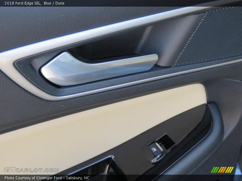 Blue / Dune 2018 Ford Edge SEL