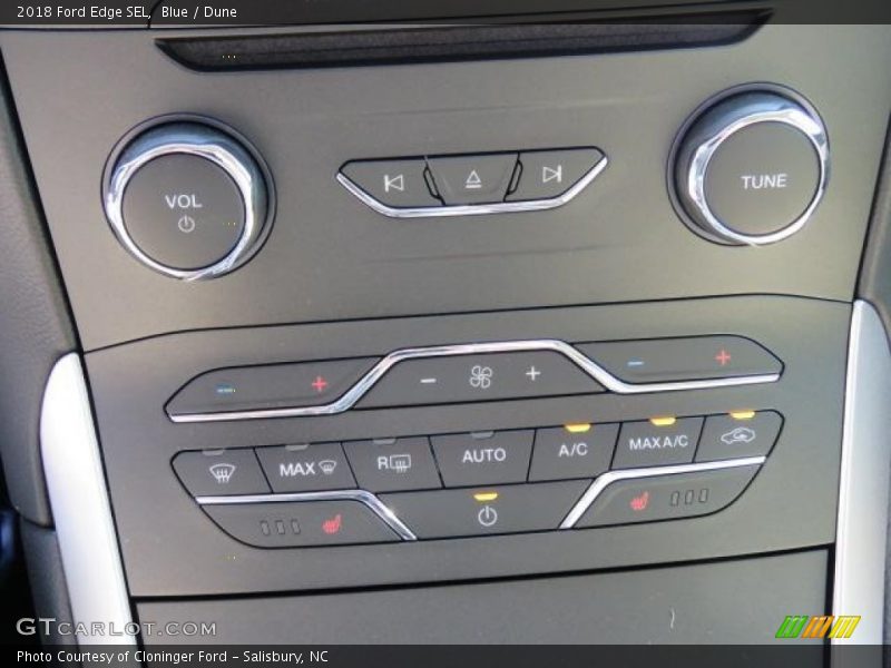 Blue / Dune 2018 Ford Edge SEL