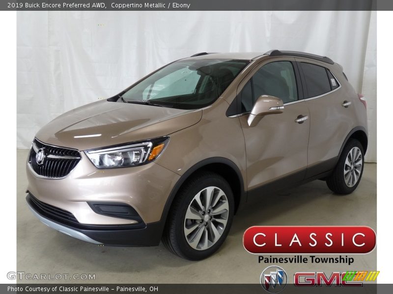 Coppertino Metallic / Ebony 2019 Buick Encore Preferred AWD