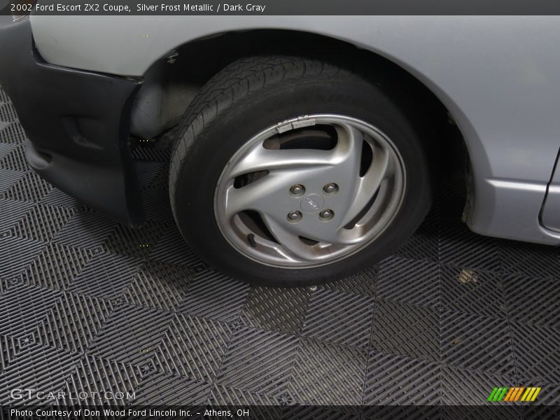 Silver Frost Metallic / Dark Gray 2002 Ford Escort ZX2 Coupe