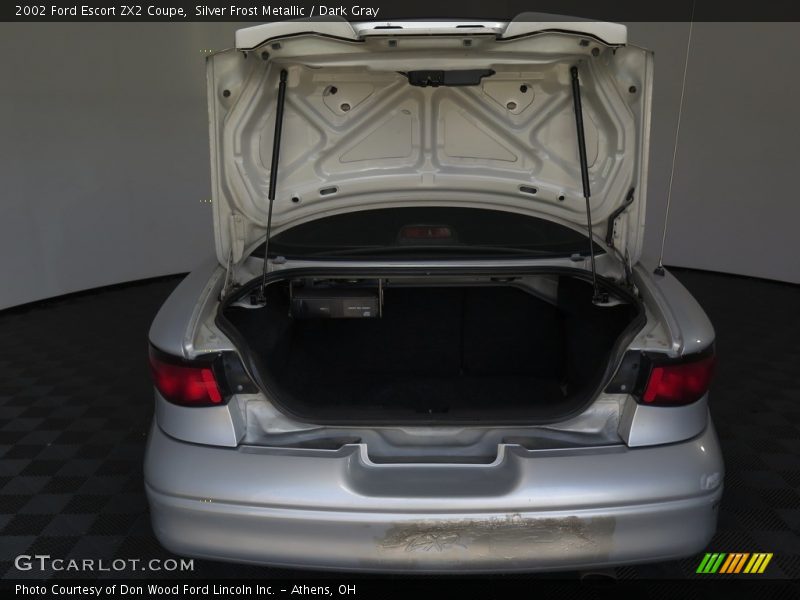 Silver Frost Metallic / Dark Gray 2002 Ford Escort ZX2 Coupe