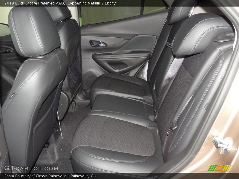 Rear Seat of 2019 Encore Preferred AWD