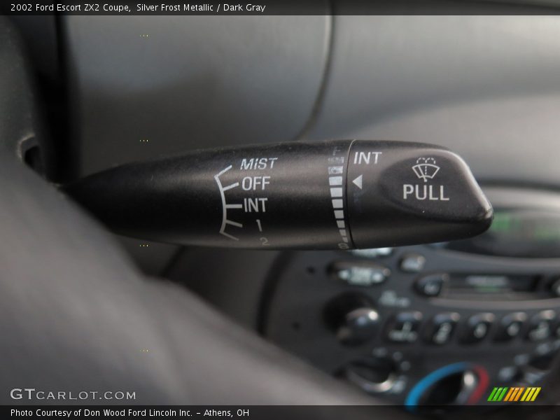 Silver Frost Metallic / Dark Gray 2002 Ford Escort ZX2 Coupe