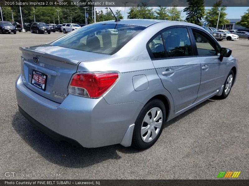 Ice Silver Metallic / Black 2016 Subaru Impreza 2.0i 4-door