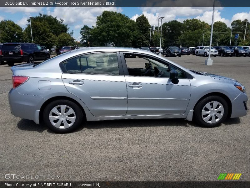 Ice Silver Metallic / Black 2016 Subaru Impreza 2.0i 4-door