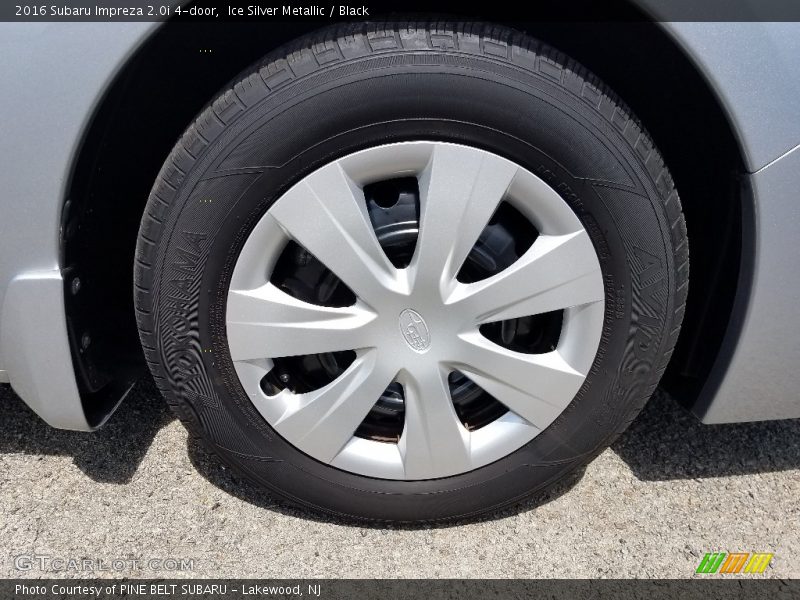 Ice Silver Metallic / Black 2016 Subaru Impreza 2.0i 4-door