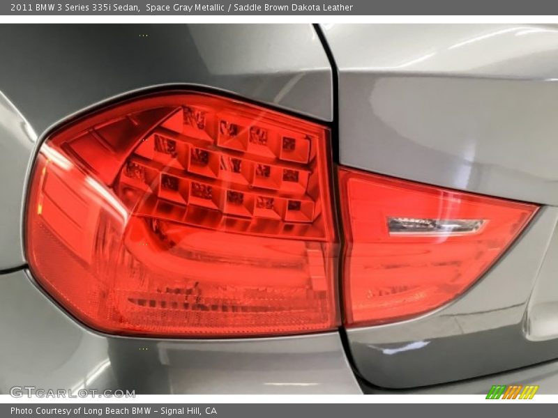 Space Gray Metallic / Saddle Brown Dakota Leather 2011 BMW 3 Series 335i Sedan