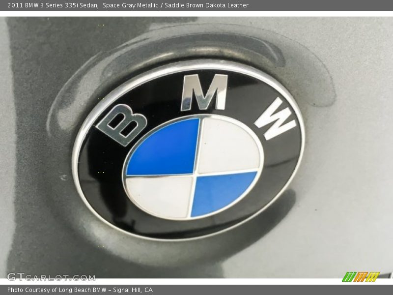 Space Gray Metallic / Saddle Brown Dakota Leather 2011 BMW 3 Series 335i Sedan