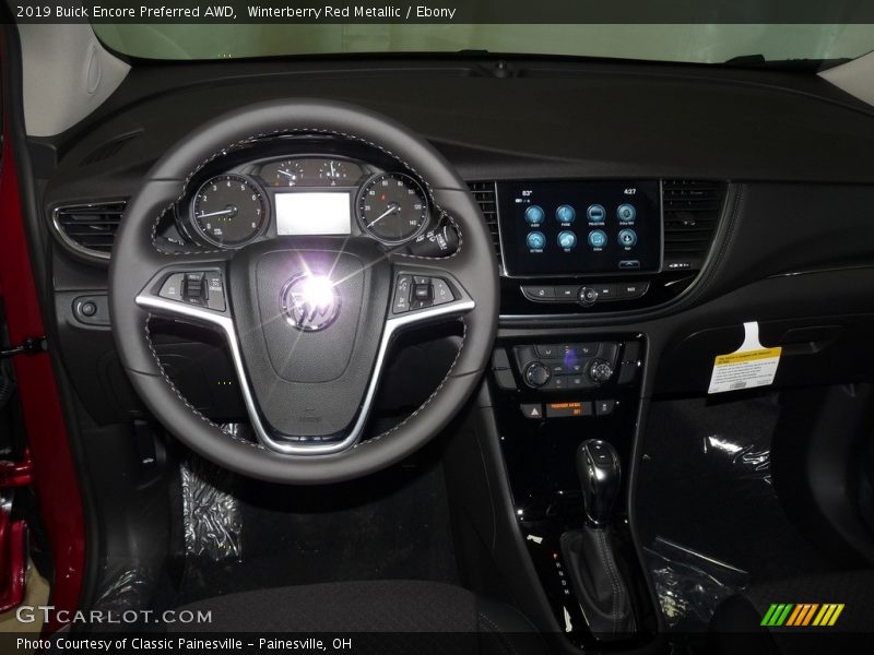 Dashboard of 2019 Encore Preferred AWD