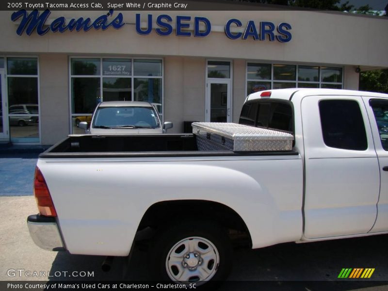 Super White / Graphite Gray 2005 Toyota Tacoma Access Cab