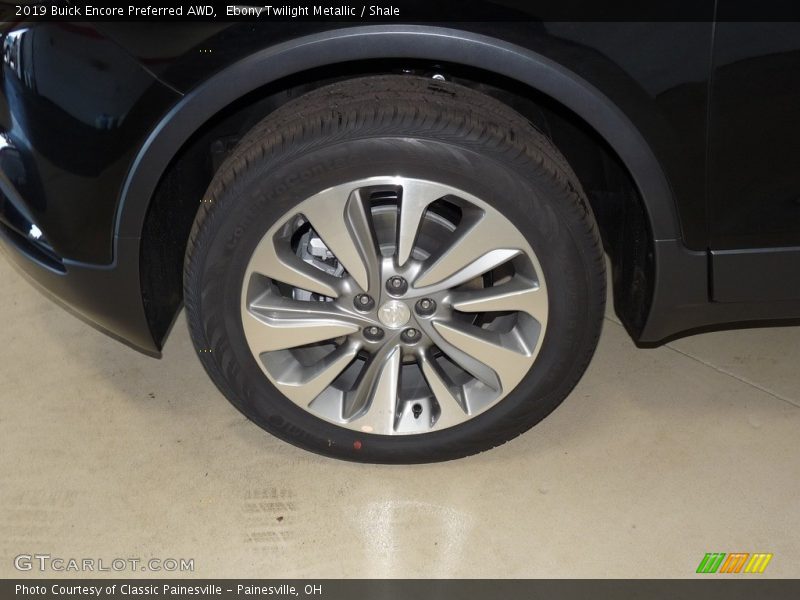 Ebony Twilight Metallic / Shale 2019 Buick Encore Preferred AWD