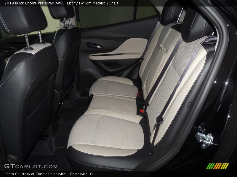 Rear Seat of 2019 Encore Preferred AWD