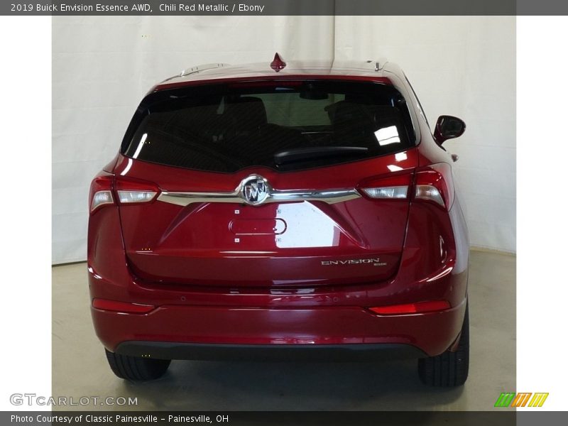 Chili Red Metallic / Ebony 2019 Buick Envision Essence AWD