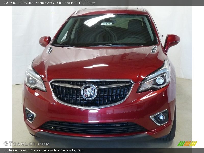 Chili Red Metallic / Ebony 2019 Buick Envision Essence AWD