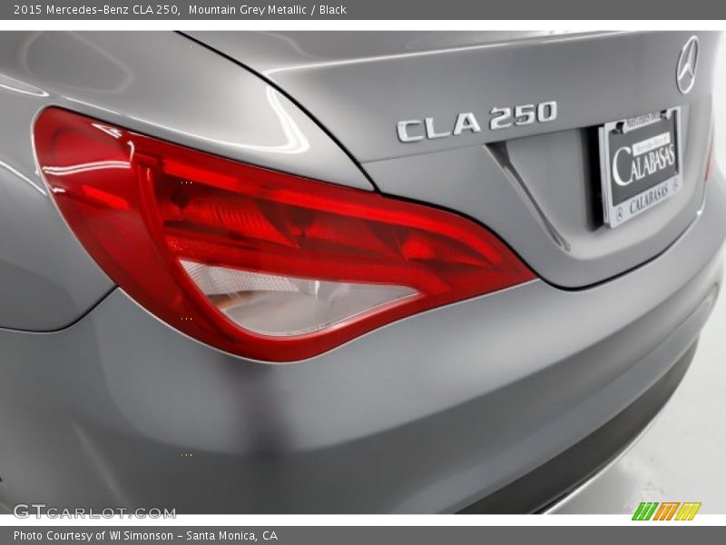 Mountain Grey Metallic / Black 2015 Mercedes-Benz CLA 250