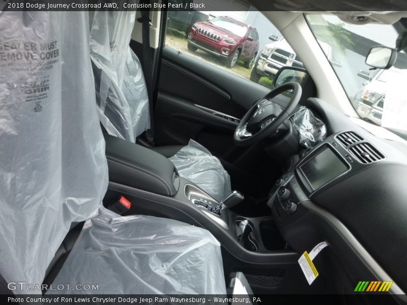 Contusion Blue Pearl / Black 2018 Dodge Journey Crossroad AWD