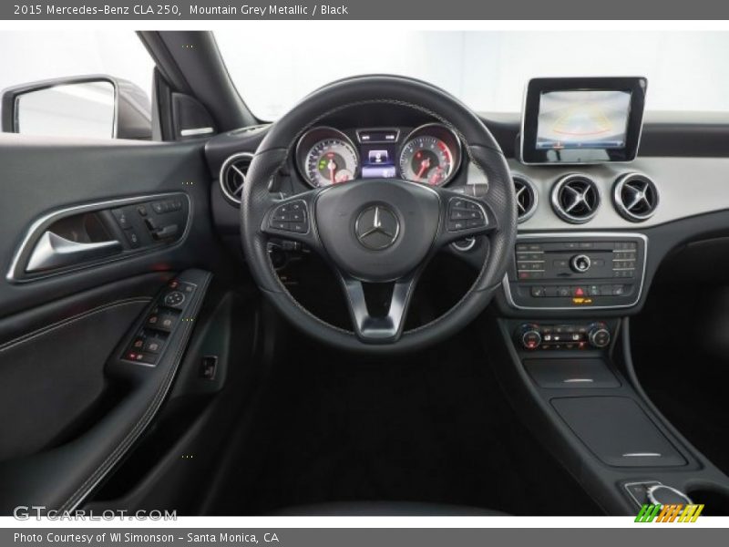 Mountain Grey Metallic / Black 2015 Mercedes-Benz CLA 250