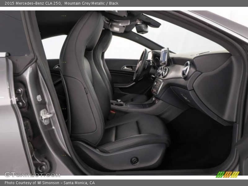Mountain Grey Metallic / Black 2015 Mercedes-Benz CLA 250