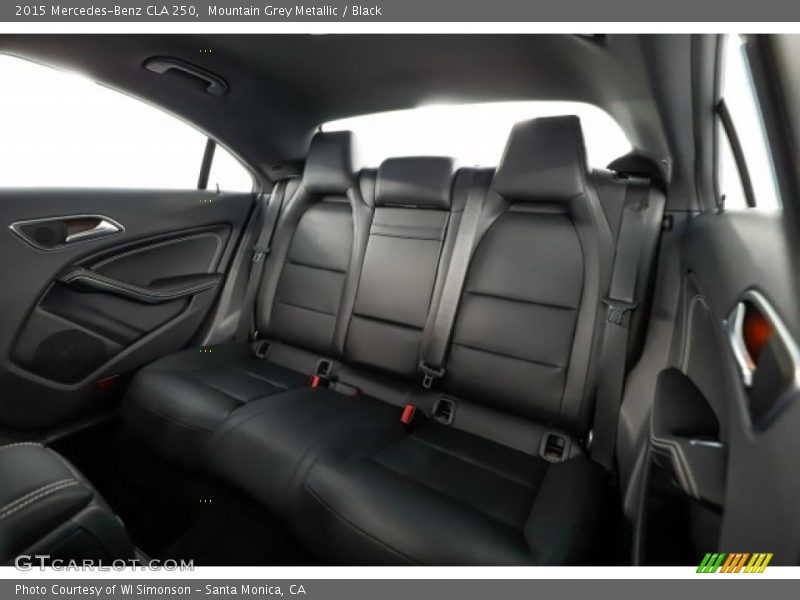 Mountain Grey Metallic / Black 2015 Mercedes-Benz CLA 250