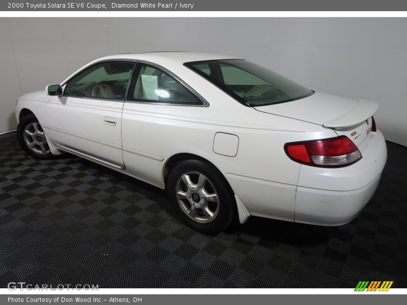 Diamond White Pearl / Ivory 2000 Toyota Solara SE V6 Coupe