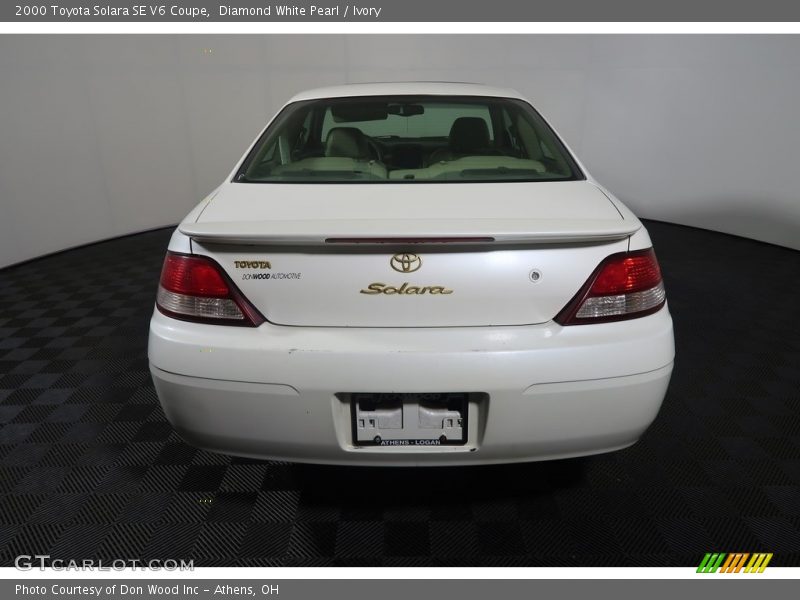 Diamond White Pearl / Ivory 2000 Toyota Solara SE V6 Coupe