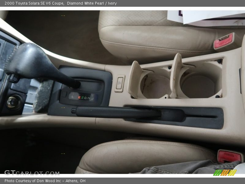 Diamond White Pearl / Ivory 2000 Toyota Solara SE V6 Coupe
