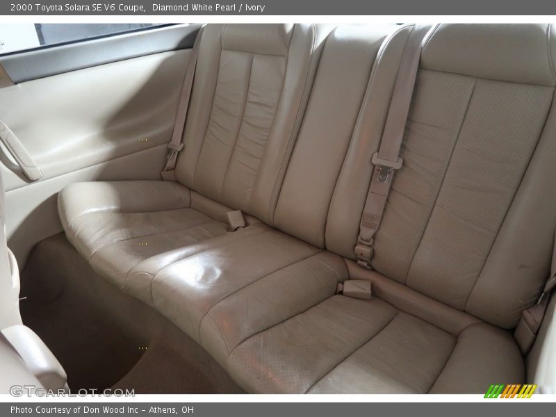 Diamond White Pearl / Ivory 2000 Toyota Solara SE V6 Coupe