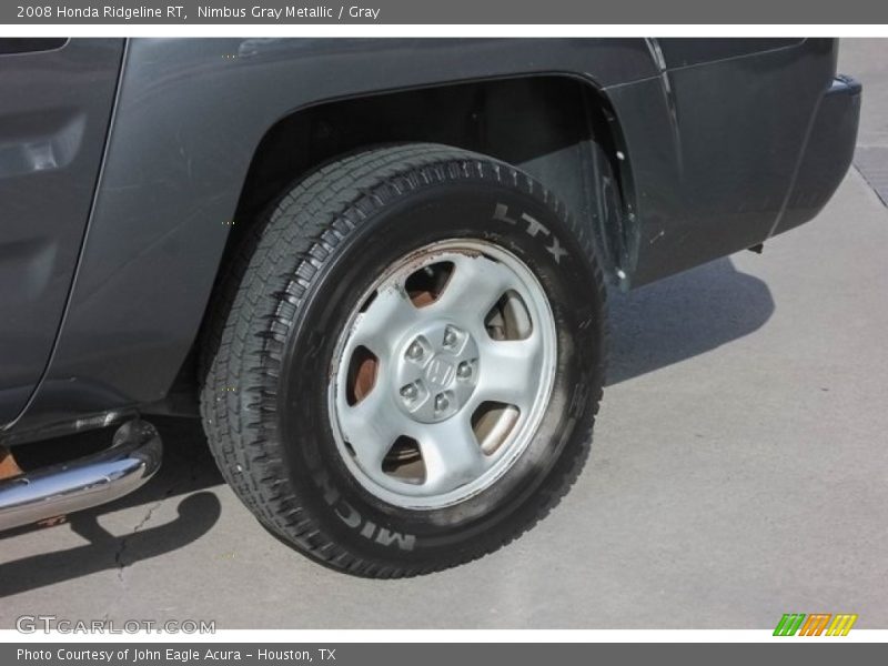 Nimbus Gray Metallic / Gray 2008 Honda Ridgeline RT